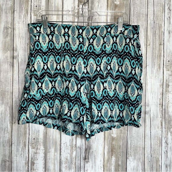 Wildfox Blue Printed Shorts - Picture 2 of 5